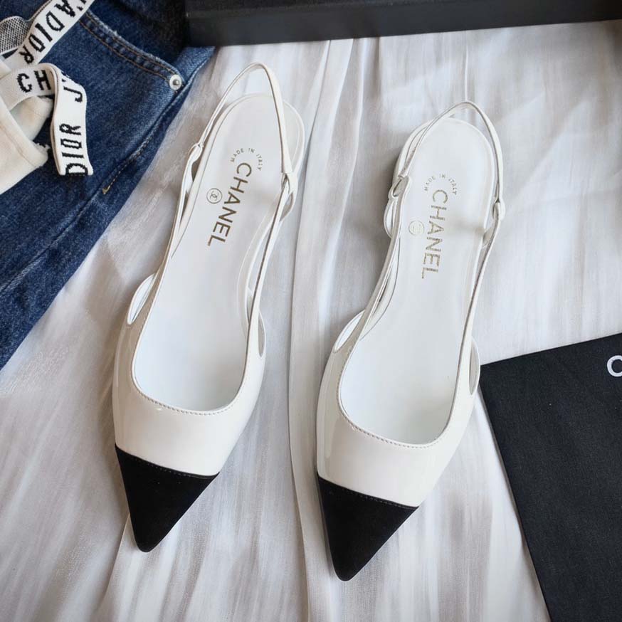 Chanel Slingback Flats