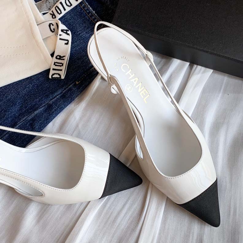 Chanel Slingback Flats