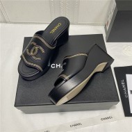 Chanel Heel Mules