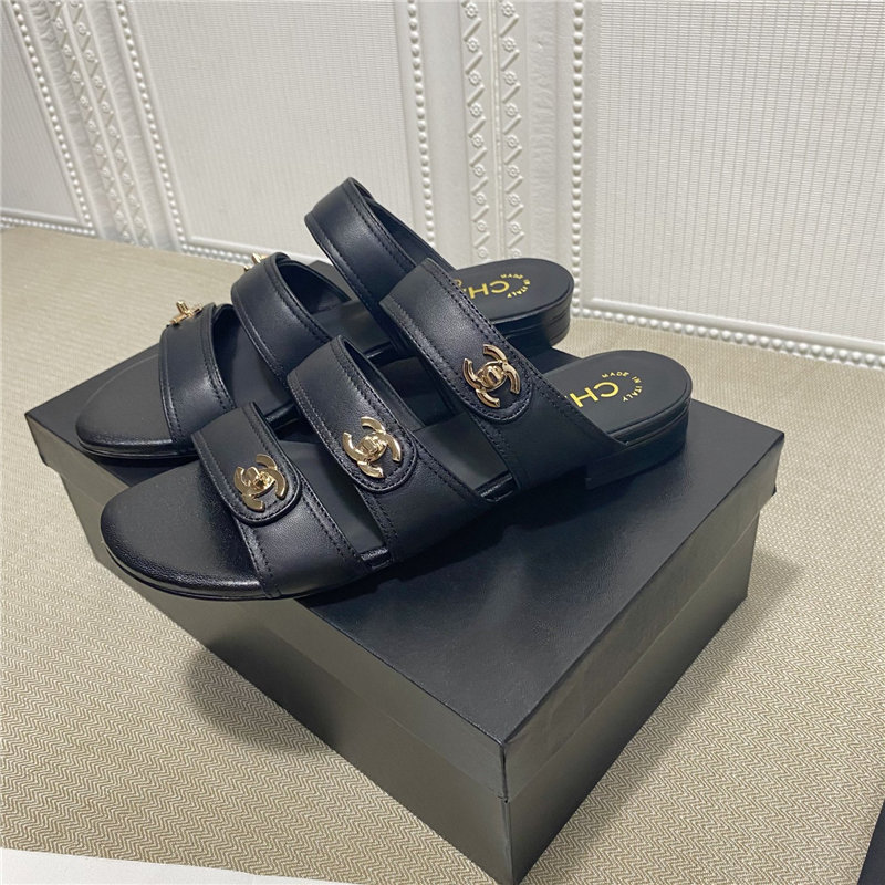 Chanel Mules Lambskin