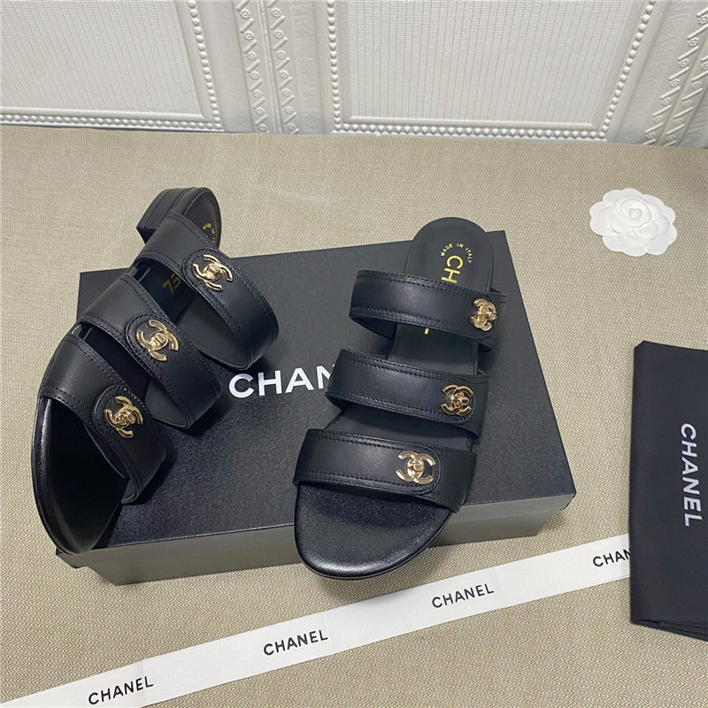 Chanel Mules Lambskin