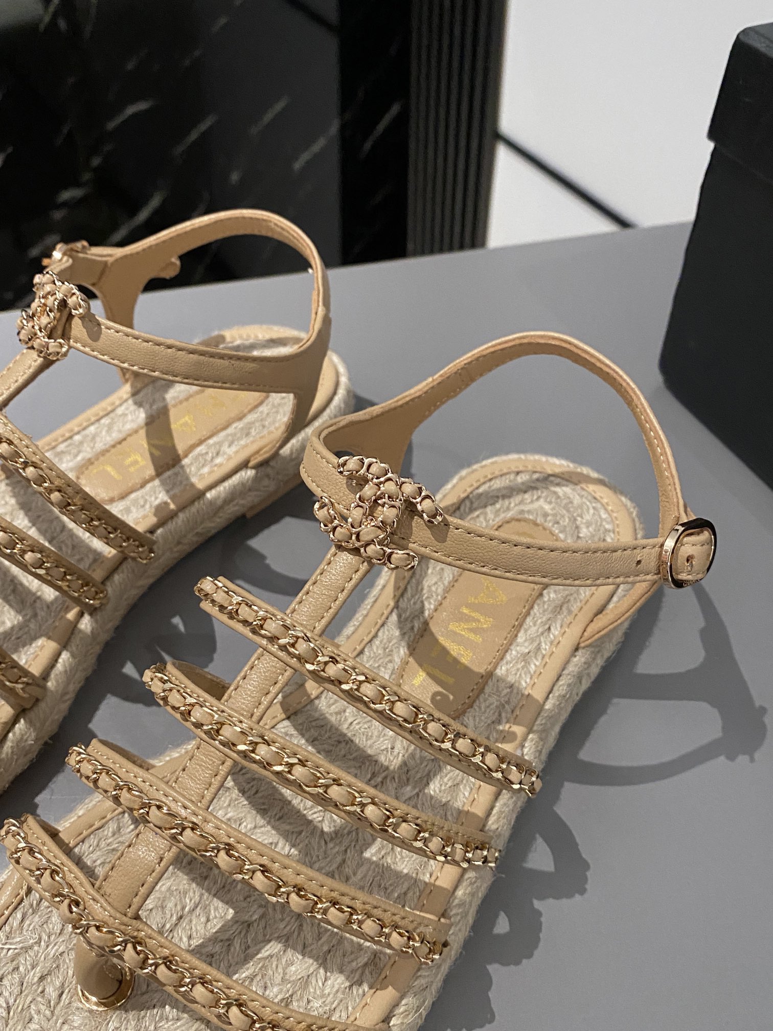 Chanel Sandals Beach Sandles #4714