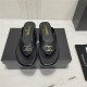 Hermes Shearling/Calfskin Sandals