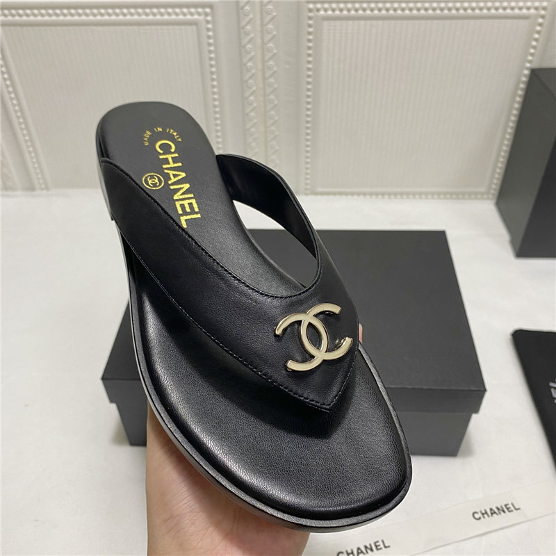 Hermes Shearling/Calfskin Sandals