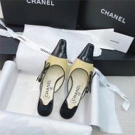 Chanel Heel Mules