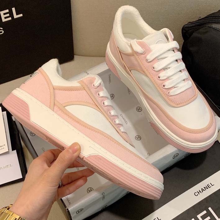 Chanel Frabic Sneakers