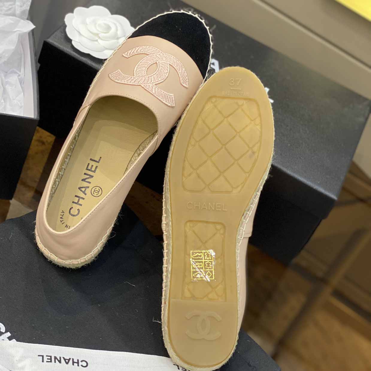 Chanel Espadrilles Flats