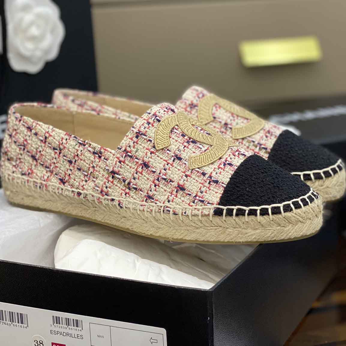 Chanel Espadrilles Flats