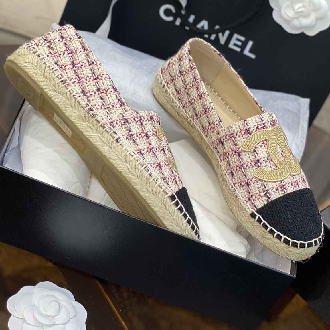 Chanel Espadrilles Flats