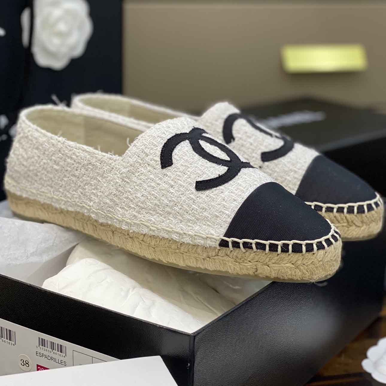 Chanel Espadrilles Flats