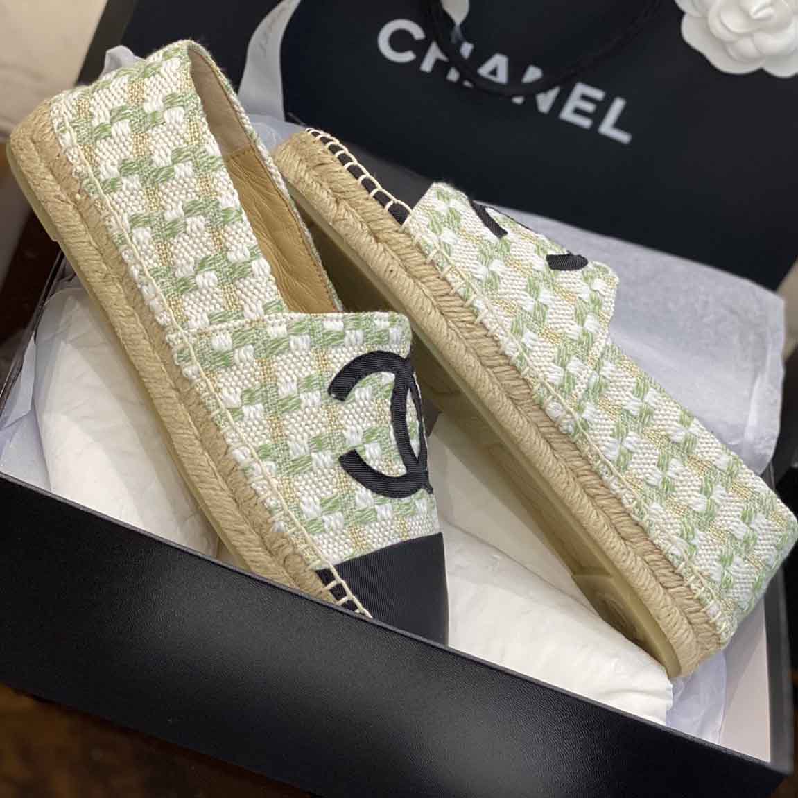 Chanel Espadrilles Flats