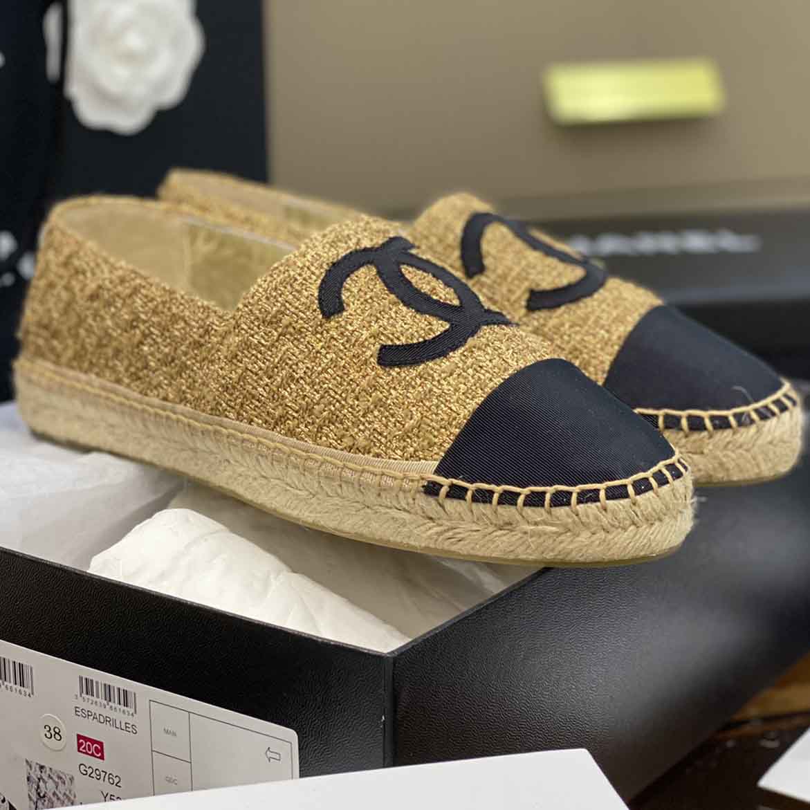 Chanel Espadrilles Flats