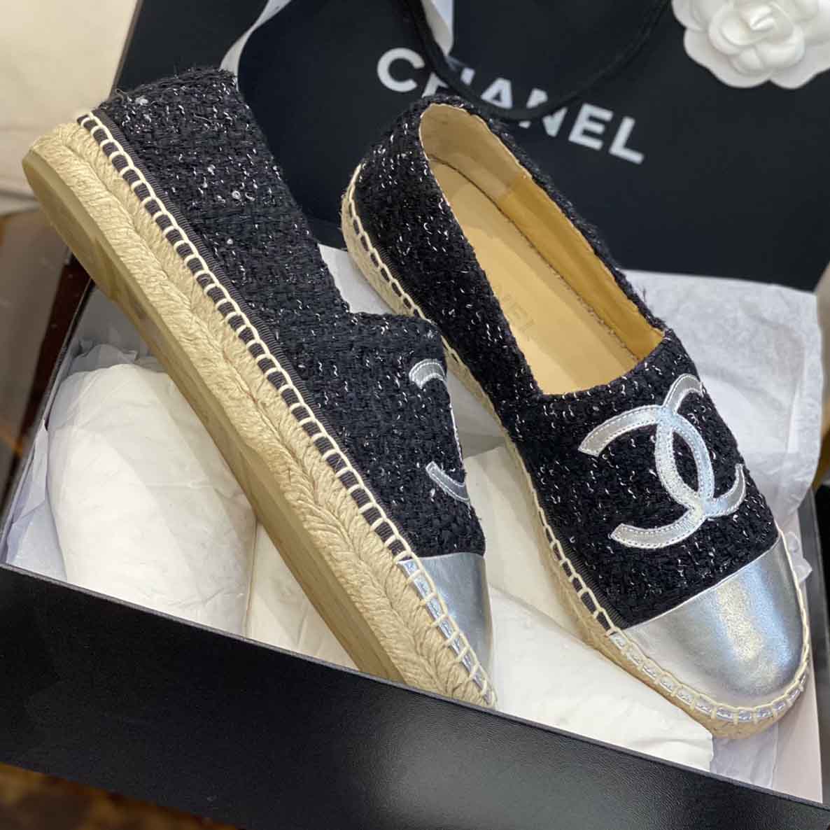 Chanel Espadrilles Flats