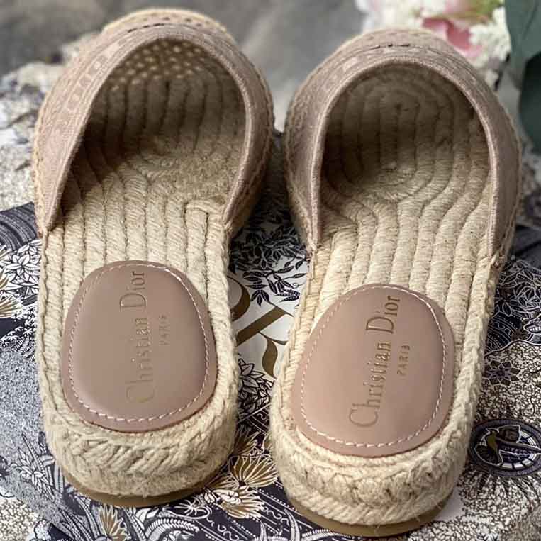 Dior Espadrille Mules