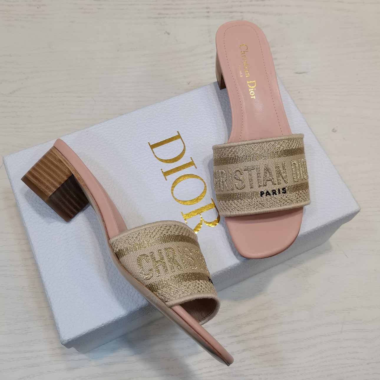 Dior Dway Heeled Slide