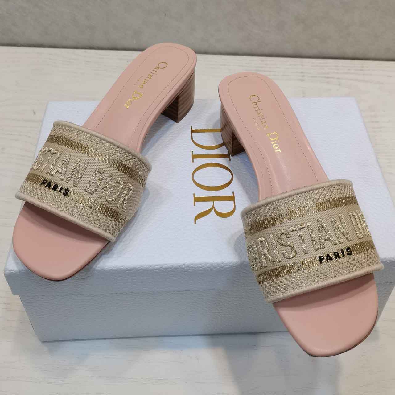 Dior Dway Heeled Slide