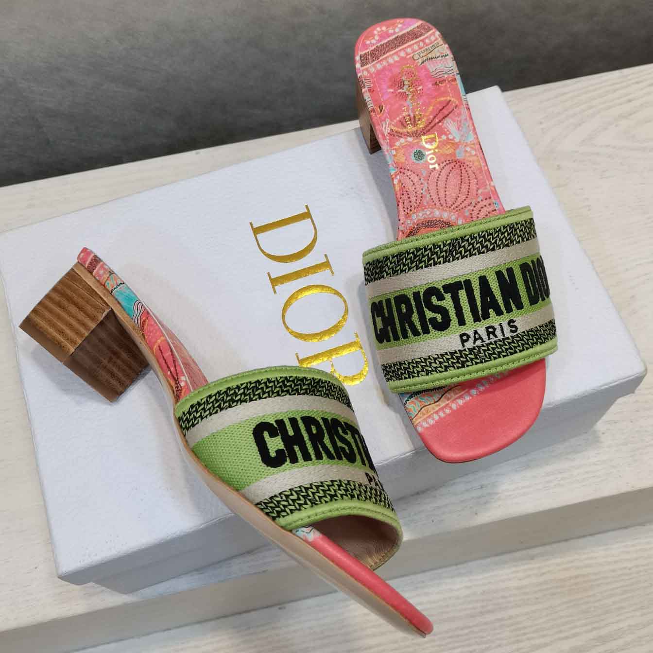 Dior Dway Heeled Slide