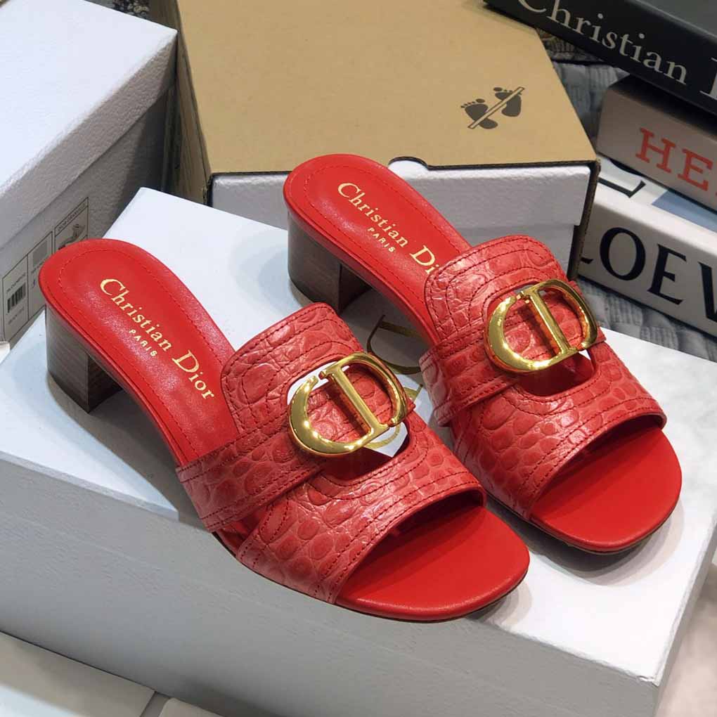 Dior 30 Montaigne Heeled Slide