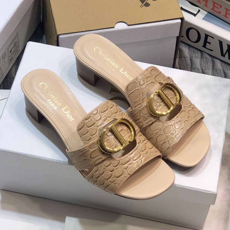 Dior 30 Montaigne Heeled Slide