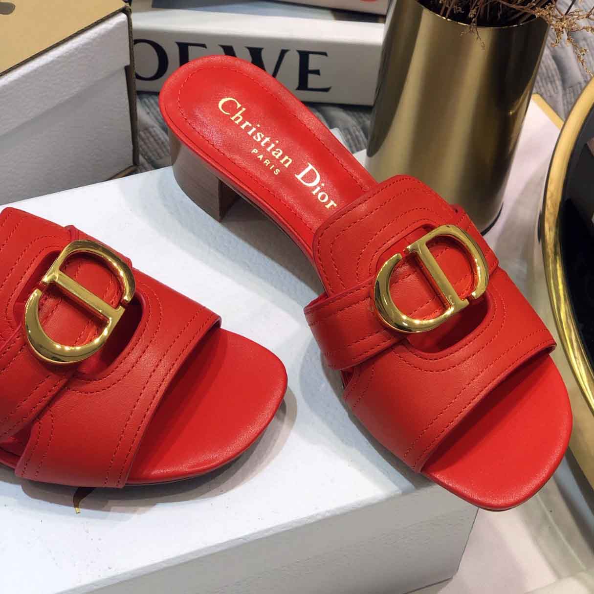 Dior 30 Montaigne Heeled Slide