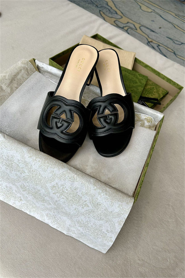 Gucci Slide Sandal Interlocking G 55MM