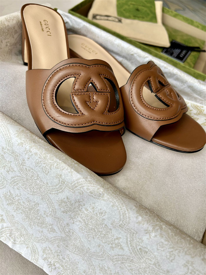 Gucci Slide Sandal Interlocking G 55MM