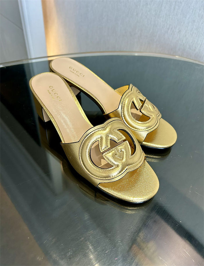 Gucci Slide Sandal Interlocking G 55MM