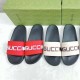 Gucci Men's Stripe Rubber Slide Sandal