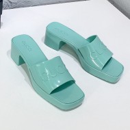 Gucci Women's Rubber Slide Sandal