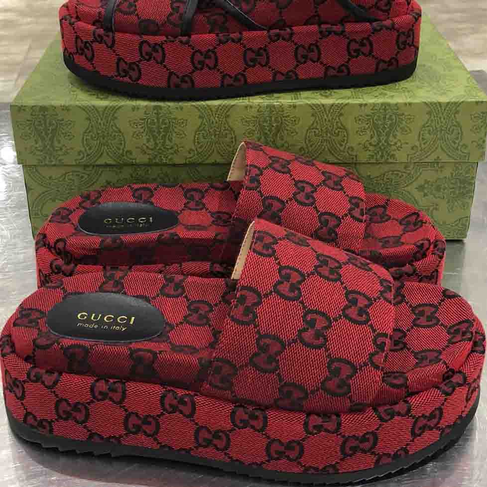 Gucci Women's Platform Slide Sandal