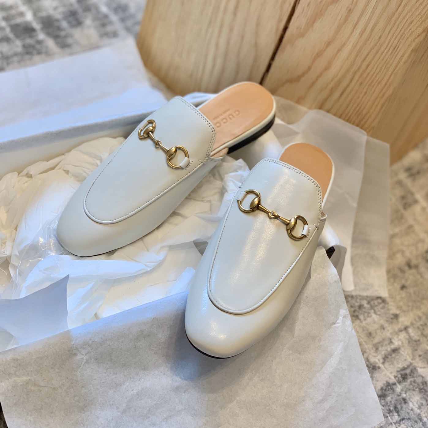 Gucci Princetown slippers Leather