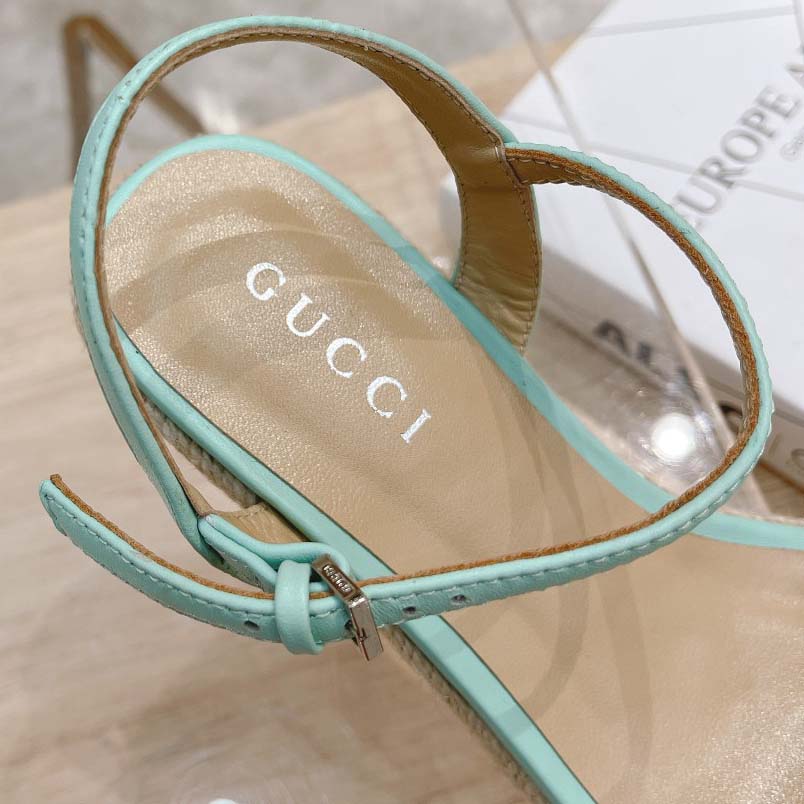 Gucci Women's leather Espadrille Sandal