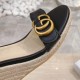 Gucci Women's leather Espadrille Sandal