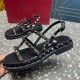 Valentino Garavani Rockstud leather sandals 35mm