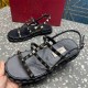 Valentino Garavani Rockstud leather sandals 35mm