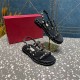 Valentino Garavani Rockstud leather sandals 35mm