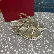 Valentino Garavani Rockstud leather sandals 35mm