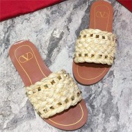 Valentino Flat Slide Sandal