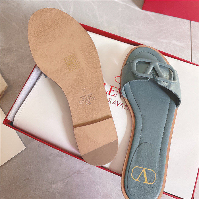 Valentino Flat Slide Sandal