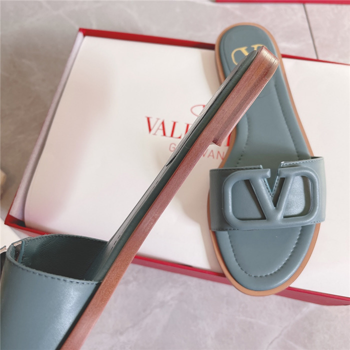 Valentino Flat Slide Sandal