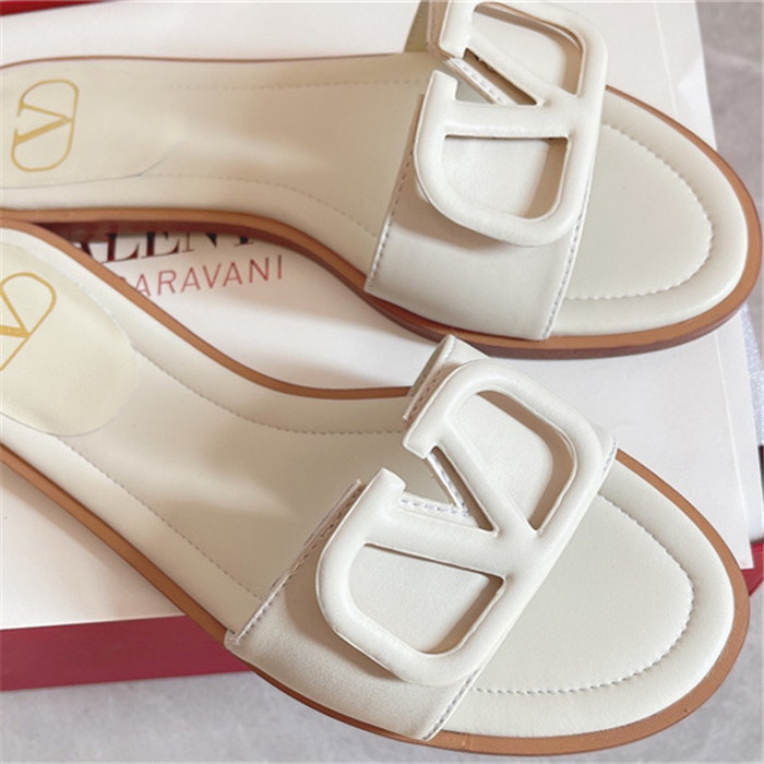 Valentino Flat Slide Sandal