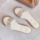 Valentino Flat Slide Sandal