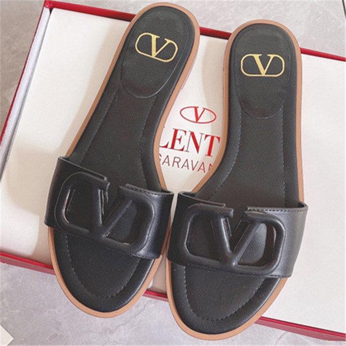 Valentino Flat Slide Sandal