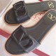 Valentino Flat Slide Sandal