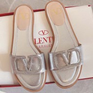 Valentino Flat Slide Sandal