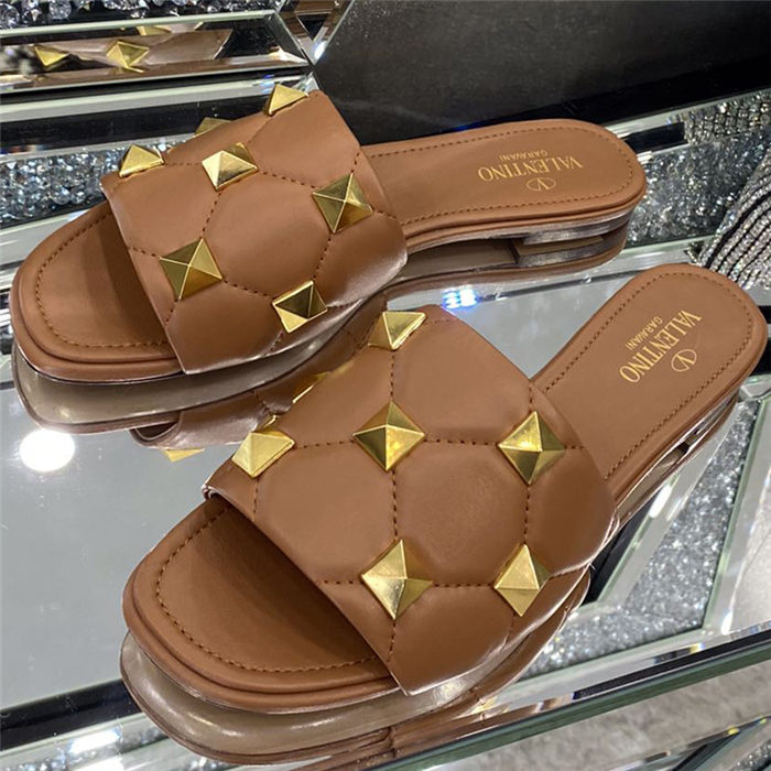 Valentino Flat Slide Sandal