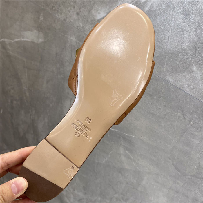 Valentino Flat Slide Sandal