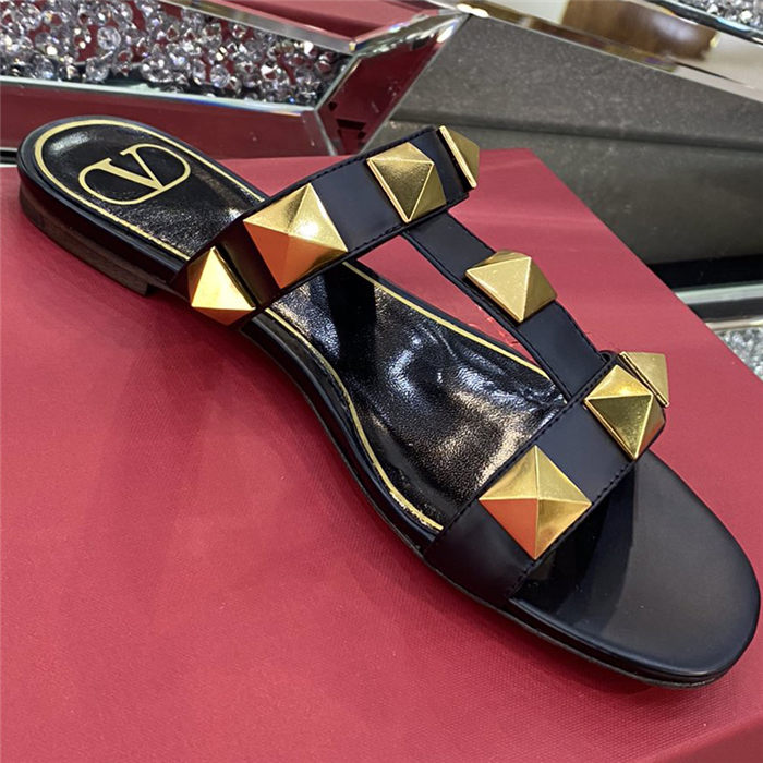 Valentino Flat Slide Sandal