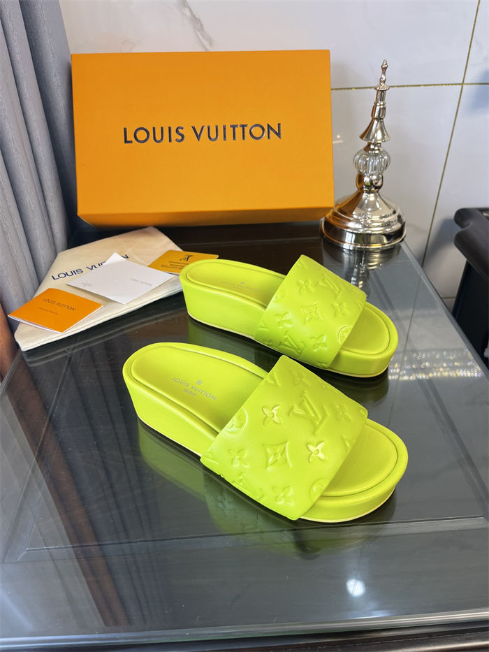 Louis Vuitton Jumbo Flatform Mule