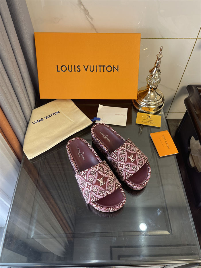 Louis Vuitton Jumbo Flatform Mule 1854